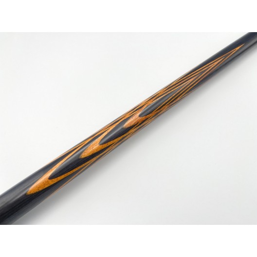 Більярдний кий Тюльпан чорний граб, білінга з чорним шафтом