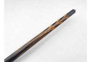 Більярдний кий Тюльпан чорний граб, білінга з чорним шафтом