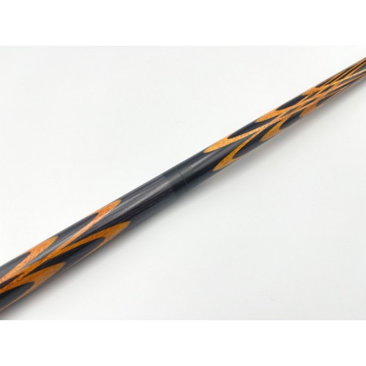 Більярдний кий Тюльпан чорний граб, білінга з чорним шафтом