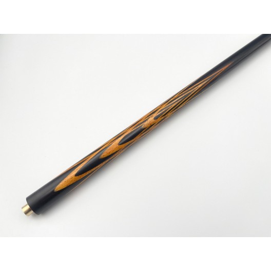 Більярдний кий Тюльпан чорний граб, білінга з чорним шафтом