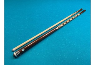 Бильярдный кий Классик 3+7 тёмный граб