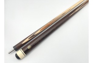 Бильярдный кий ручной работы Корона-Бумеранг венге, палисандр