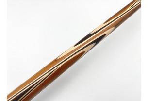 Бильярдный кий ручной работы Корона-Бумеранг венге, палисандр