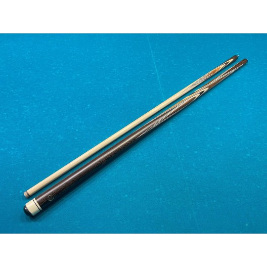 Бильярдный кий ручной работы Корона-Бумеранг венге, палисандр