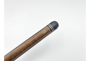 Більярдний кий ручної роботи Класик 3+3 бокоті, чорний граб, довгий запив