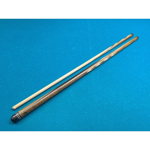 Більярдний кий ручної роботи Класик 3+3 бокоті, чорний граб, довгий запив