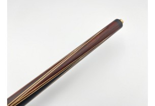 Більярдний кий ручної роботи Корона-Бумеранг кокоболо, ебен з подовжувачем