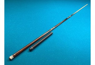 Більярдний кий ручної роботи Корона-Бумеранг кокоболо, ебен з подовжувачем