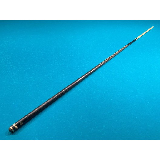 Бильярдный кий Классик 10 запилов чёрный граб, палисандр с насечкой, трёхсоставной