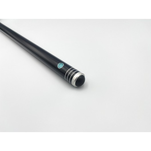 Бильярдный кий Классик 2+5 чёрный граб, мовинга