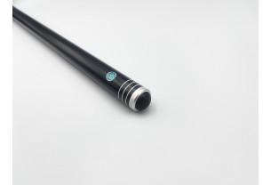 Бильярдный кий Классик 2+5 чёрный граб, мовинга