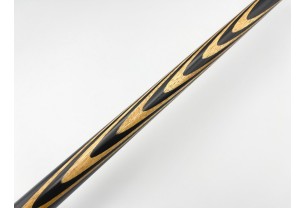 Бильярдный кий Классик 2+5 чёрный граб, мовинга