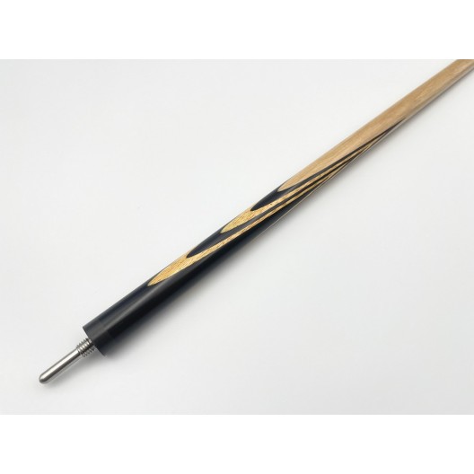 Бильярдный кий Классик 2+5 чёрный граб, мовинга