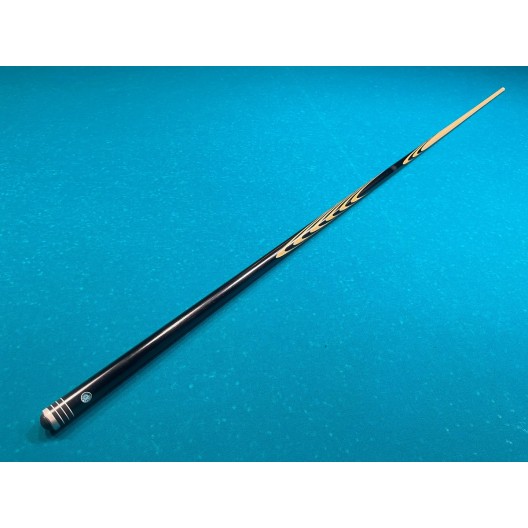 Бильярдный кий Классик 2+5 чёрный граб, мовинга