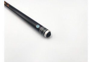 Бильярдный кий Классик 5+10 чёрный граб, зебрано