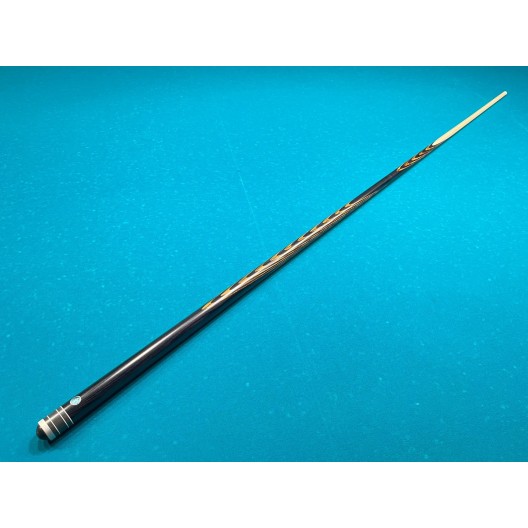 Бильярдный кий Классик 5+10 чёрный граб, зебрано