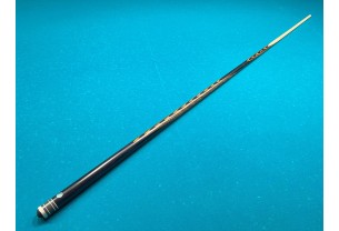 Бильярдный кий Классик 5+10 чёрный граб, зебрано