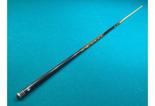 Бильярдный кий Классик 2+5 чёрный граб, белинга