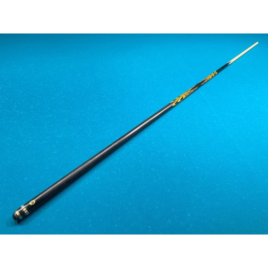 Більярдний кий Тюльпан чорний граб, жовтий граб з насічкою, трискладовий