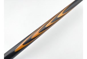 Бильярдный кий Классик 1+3 чёрный граб, белинга