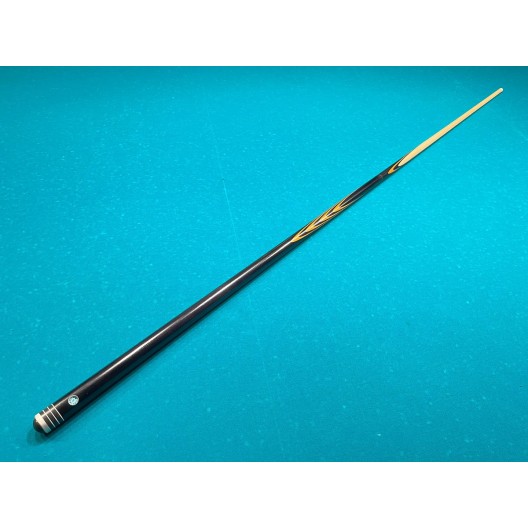 Бильярдный кий Классик 1+3 чёрный граб, белинга