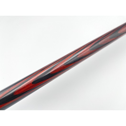 Бильярдный кий Классик 3+7 чёрный граб, паддук