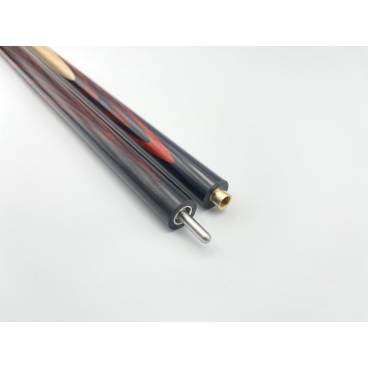 Бильярдный кий Классик 3+7 чёрный граб, паддук