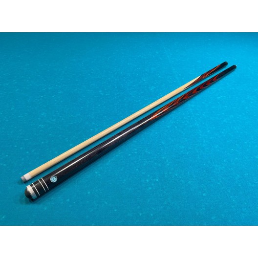 Бильярдный кий Классик 3+7 чёрный граб, паддук