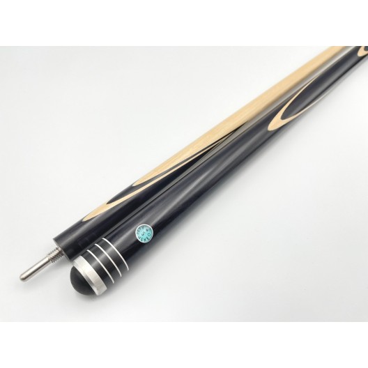 Бильярдный кий Классик 1+4 чёрный граб