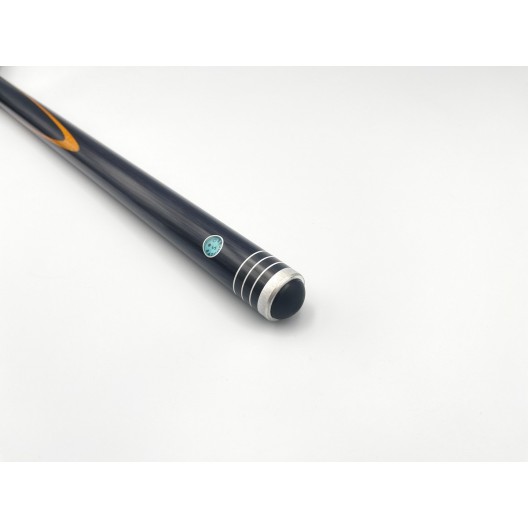 Бильярдный кий Классик 1+4 чёрный граб, белинга