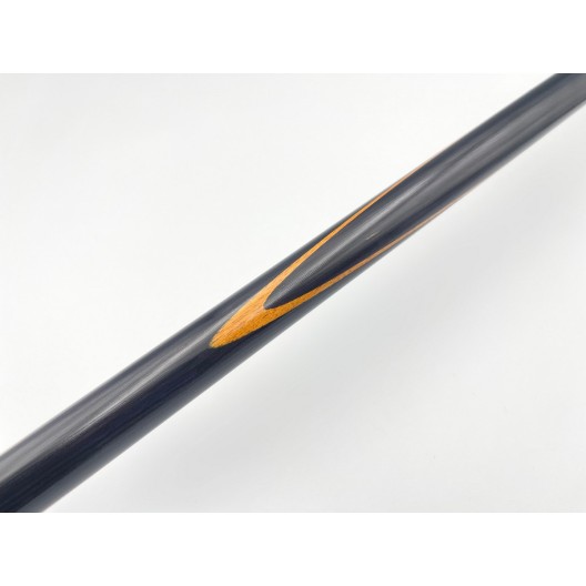 Бильярдный кий Классик 1+4 чёрный граб, белинга