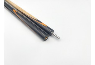 Бильярдный кий Классик 1+4 чёрный граб, белинга