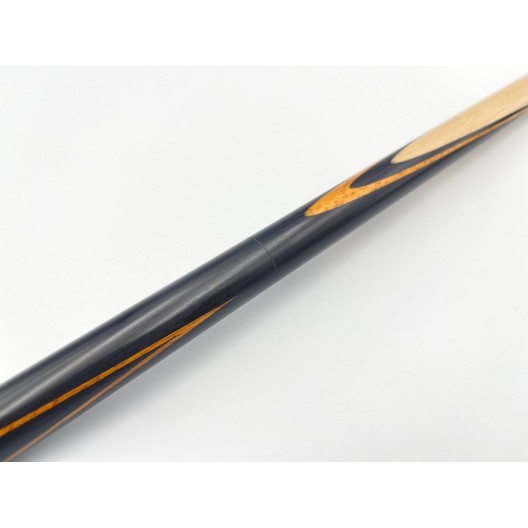 Бильярдный кий Классик 1+4 чёрный граб, белинга