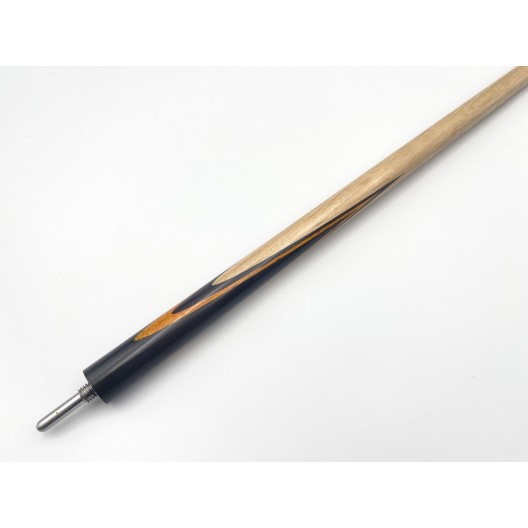 Бильярдный кий Классик 1+4 чёрный граб, белинга