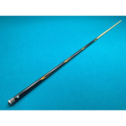 Бильярдный кий Классик 1+4 чёрный граб, белинга