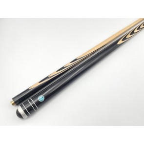 Бильярдный кий Классик 3+7 чёрный граб