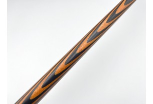 Бильярдный кий Классик 3+7 чёрный граб, белинга