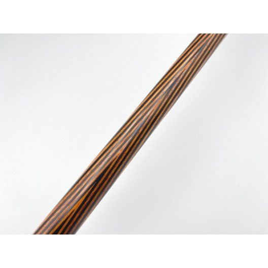 Бильярдный кий Классик 3+7 чёрный граб, белинга