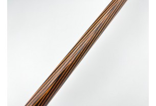 Бильярдный кий Классик 3+7 чёрный граб, белинга