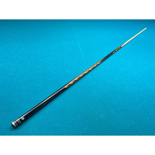 Бильярдный кий Классик 3+7 чёрный граб, белинга