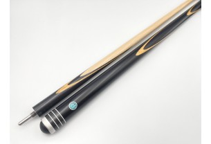 Бильярдный кий Классик 1+4 чёрный граб, мовинга