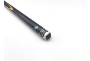 Бильярдный кий Классик 1+4 чёрный граб, мовинга