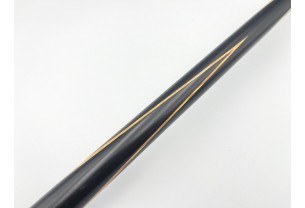 Бильярдный кий Классик 1+4 чёрный граб, мовинга