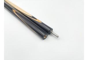 Бильярдный кий Классик 1+4 чёрный граб, мовинга