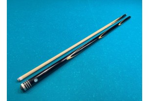 Бильярдный кий Классик 1+4 чёрный граб, мовинга