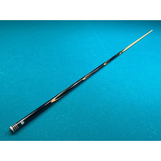 Бильярдный кий Классик 1+4 чёрный граб, мовинга