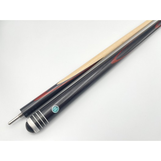 Бильярдный кий Классик 1+4 чёрный граб, паддук