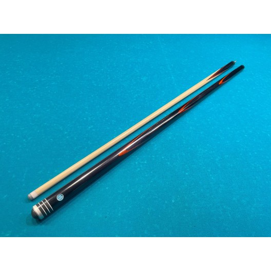 Бильярдный кий Классик 1+4 чёрный граб, паддук