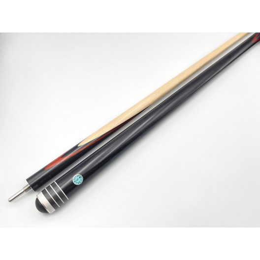 Бильярдный кий Классик 1+3 чёрный граб, паддук