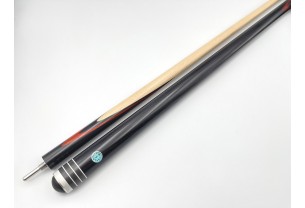 Бильярдный кий Классик 1+3 чёрный граб, паддук